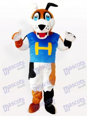 H Dog Adult Mascot Costume