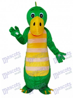 Green Chinese Dragon Mascot Adult Costume