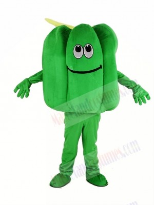 Green Pepper Mascot Costume