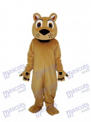 Beardless Lion Mascot Adult Costume