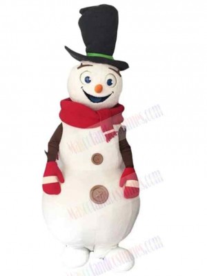 Snowman mascot costume