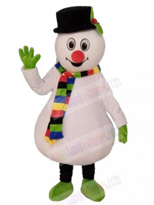 Snowman mascot costume