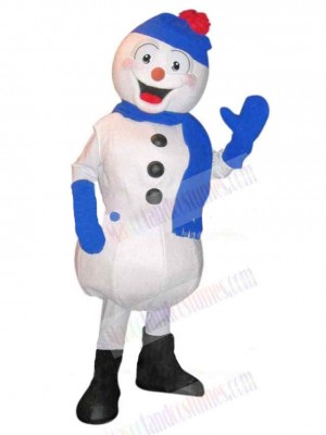 Snowman mascot costume