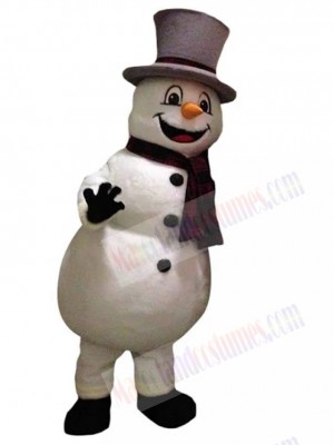 Snowman mascot costume