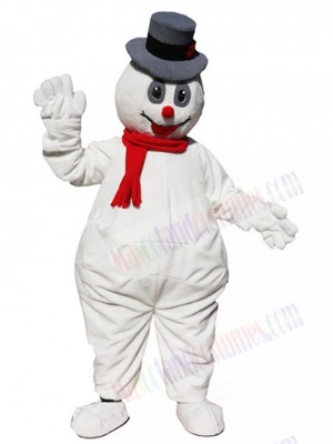 Snowman mascot costume