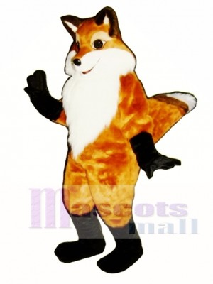 Cute Fancy Fox Mascot Costume