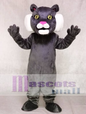 Gray Bobcat Cat Mascot Costumes Animal