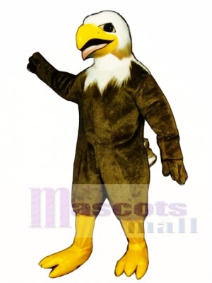 Cute Screaming Eagle Mascot Costume