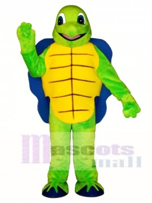 Blue Shell Turtle Mascot Costume