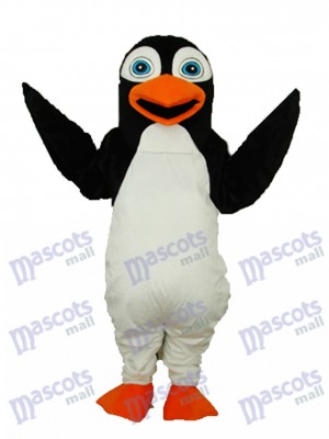 Black Penguin Mascot Adult Costume