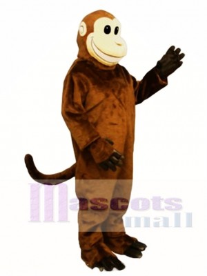 Smiling Monkey Mascot Costume