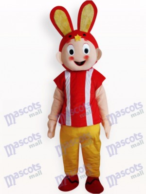 Easter Rabbit Animal Adult Mascot Costume