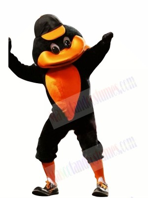 Sport Duck with Orange Hat Mascot Costumes Animal