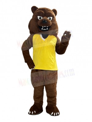 Grizzly Bear mascot costume