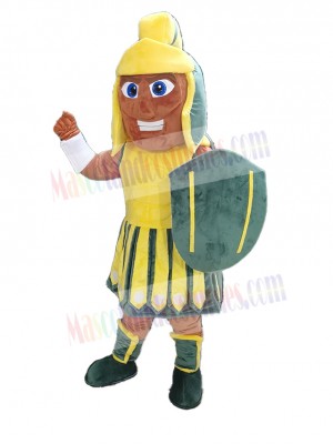 Spartan mascot costume