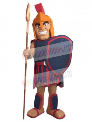 Spartan Trojan mascot costume