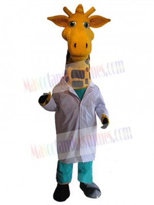 Mascot costume #1604-Z Realistic Giraffe