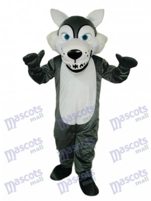 Short-haired Wolf Mascot Costume Animal 