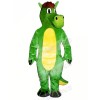 Green Dopey Dragon Mascot Costumes Animal