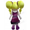 Girl mascot costume