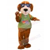 Rocky Reader Dog mascot costume