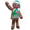 Gingerbread Man mascot costume