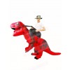 Red Tyrannosaurus T-Rex Inflatable Carry Me Ride On Costume
