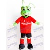 Green Frog Adult Mascot Costume