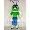 Green Firefly Mascot Costumes Insect