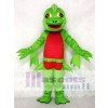 Green Pterosaur Flying Dinosaur Mascot Costume