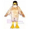 Cute Tan Eagle Mascot Costume