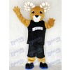 Sport Team Ram Ryerson Mascot Costume in Black Suit