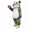 Grey White Hamster Mascot Costumes Animal