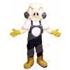 Fierce Hog with Yellow Gloves Mascot Costumes Adult