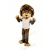 School Brown Lion Mascot Costumes Cartoon