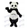 Giant Panda with letters Mascot Adult Costume