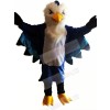 Fierce Blue Eagle Mascot Costumes Cartoon