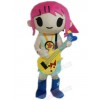 Girl mascot costume