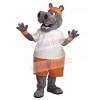 Hippo mascot costume