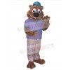 Beaver mascot costume