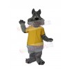 Wolf mascot costume