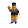 Hawk mascot costume