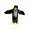 Black Bald Eagle Mascot Costumes Cartoon