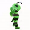 Friendly Green Bee Mascot Costumes Adult