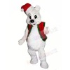 Christmas White Bear Mascot Costumes