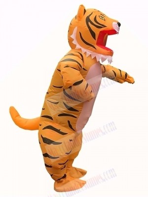 Strong Tiger Inflatable Costume Halloween Xmas for Adult Cosplay Party Dress