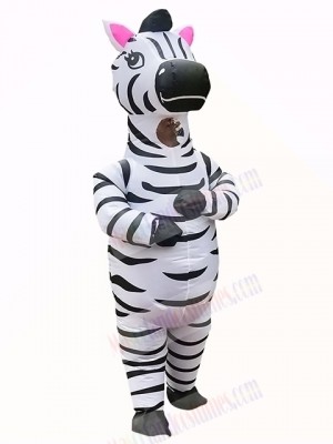 Zebra Inflatable Costume Halloween Christmas Cosplay Party Dress for Adult