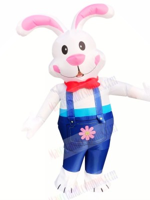 Easter Bunny Rabbit Inflatable Costume Fancy Dress Halloween