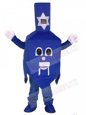 Dreidel Mascot Costumes Jewish Holiday of Hanukkah