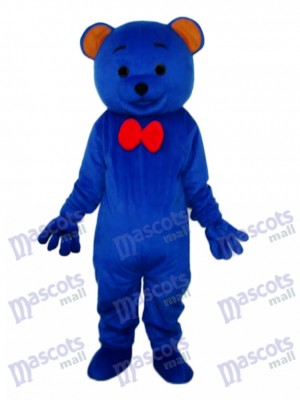 Blue Teddy Bear Mascot Adult Costume Animal 
